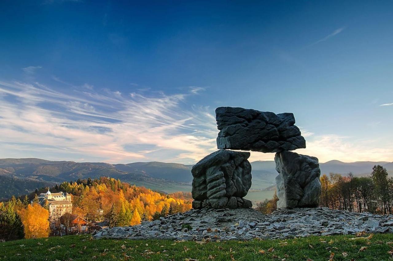 Chata Pod Rejvizem Jeseník Buitenkant foto