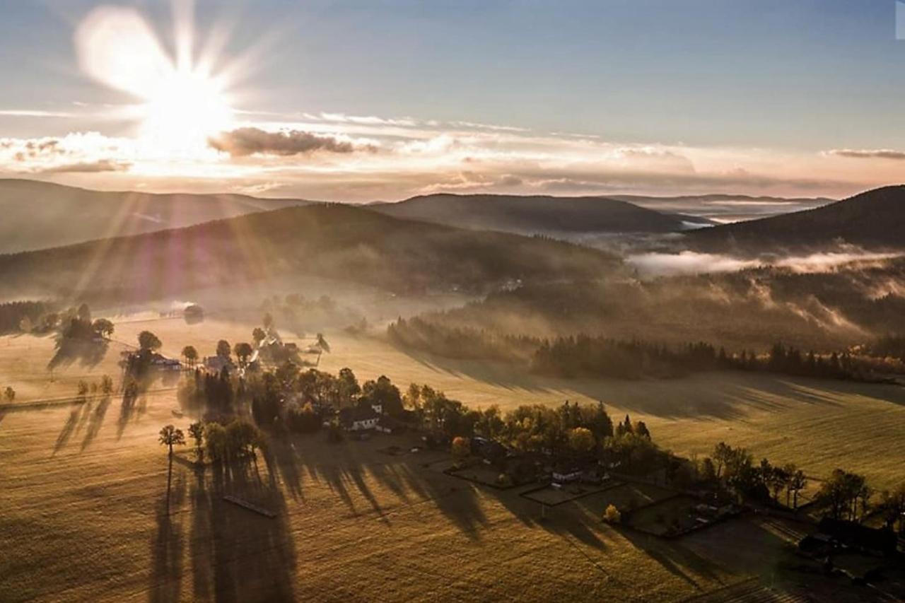 Chata Pod Rejvizem Jeseník Buitenkant foto