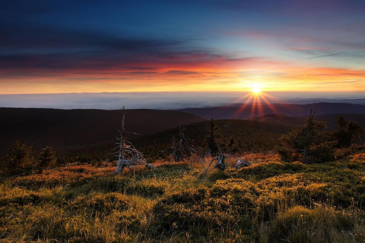 Chata Pod Rejvizem Jeseník Buitenkant foto