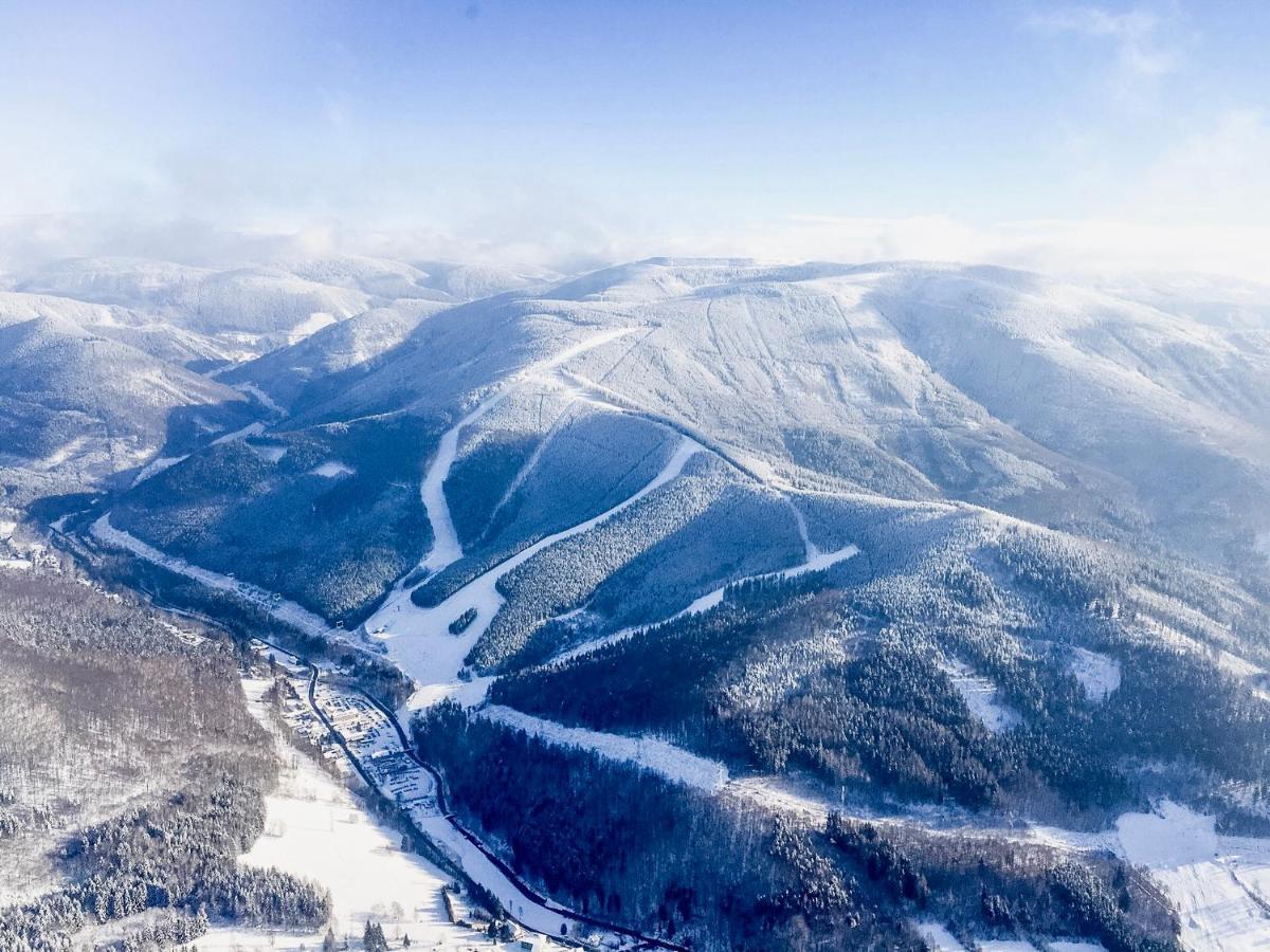Chata Pod Rejvizem Jeseník Buitenkant foto